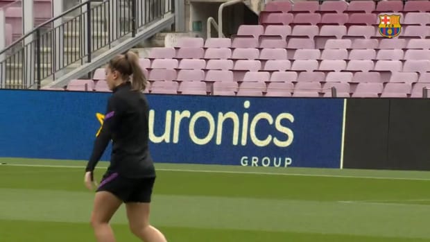 Barça Women’s last training before facing Real Madrid at the Camp Nou